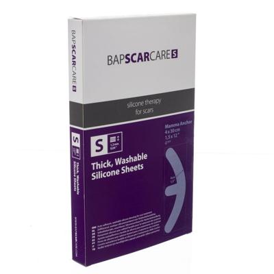 Bap Scar Care S Silicoonverb Adh 40x10x30cm 2 Paar