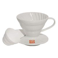 Hario V60 dripper - plastic wit maat 01 - thumbnail