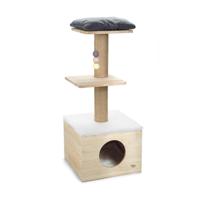 Designed By Lotte Houten Krabpaal Kamina 40X40X95 Cm Beeztees - Designed by lotte - thumbnail