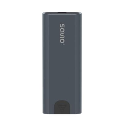 Savio M.2 SSD NVMe externe schijfbehuizing, USB-C 3.1, AK-67, grijs