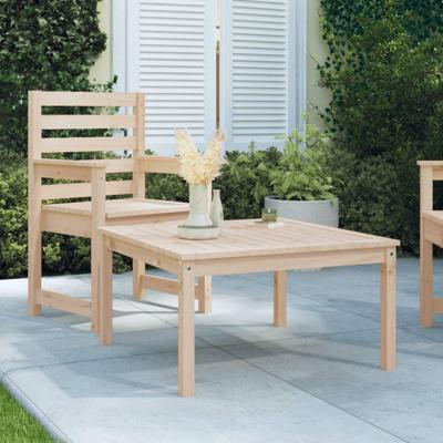 Tuintafel 82,5x82,5x45 cm massief grenenhout Tuintafel 82,5x82,5x45 cm massief grenenhout