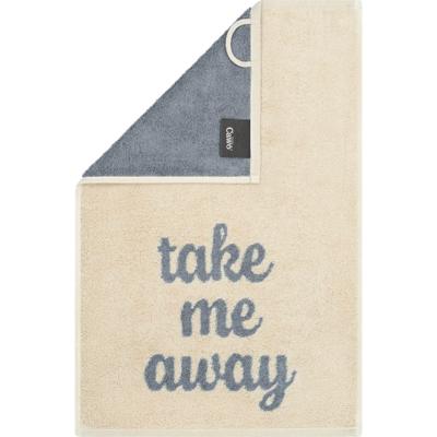 Cawö Cawö Postcards Towels Edition 100 take me away Gastendoekje 30x50