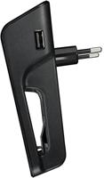 Varta 57687101441 Plug Charger+, lader voor accu’s in AA/AAA/9V en USB-apparaten, laden via individuele laadschacht, incl. 4x AA 2100mAh accu, zwart - thumbnail