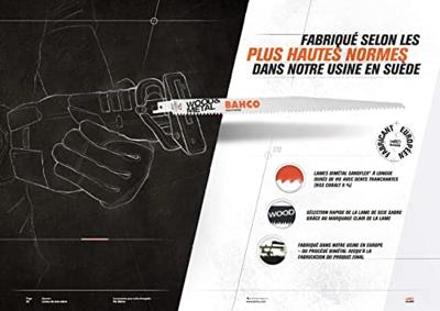 Bahco 3942-WOOD-SET-5P Zaagbladset hout 5 stuk(s)