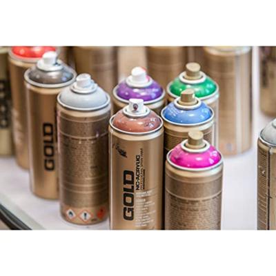 Montana Spray verf, goud, 400 ml/ 1 doosje
