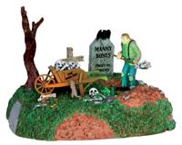 Lemax igor the grave digger bewegend tafereel Spooky Town 2014 - thumbnail