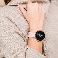 X-Watch 54010 Siona XW Fit Dames Smartwatch, Activity Tracker voor Android En apple iOS, Lichtroze Goud - thumbnail