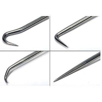 Bikeservice haken set hook short bst 162mm 4tlg