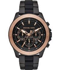 Horlogeband Michael Kors MK8666 Staal Zwart 22mm