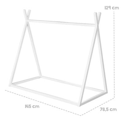 roba Kinderbed tipi Montessori (Wit) roba Kinderbed tipi Montessori (Wit)