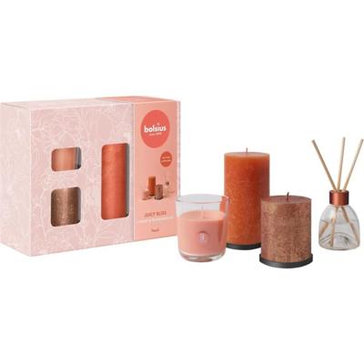 Bolsius Geschenkset Juicy Bliss Peach Bolsius Geschenkset Juicy Bliss Peach