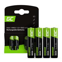 Green Cell HR03 Oplaadbare AAA batterij (potlood) NiMH 950 mAh 1.2 V 4 stuk(s) - thumbnail