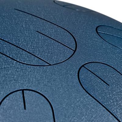 Sela SE 381 Melody Tongue Drum D Amara 14 inch Navy Blue incl. draagtas