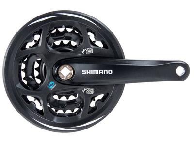 Shimano crankstel altus m311 7/8v 22/32/42t -5mm verdiept