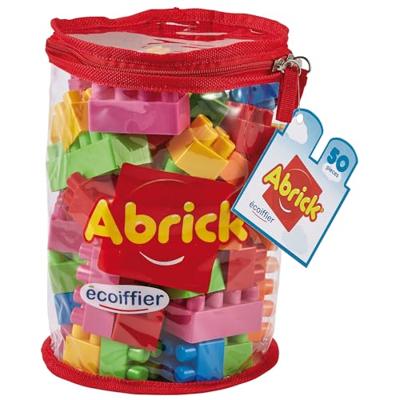 Abrick bouwblokken kleur, 50dlg.