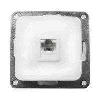 Connector RJ45 EDM 65308 term Wit Thermoplast Ingebed, ingebouwd 7 x 7 x 4 cm - thumbnail