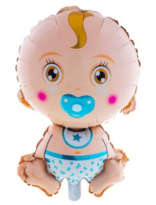 Folieballon baby jongen 69cm