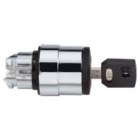 Schneider Electric ZB4BG010 ZB4BG010 (Ø) 22 mm Chroom, Zwart 1 stuk(s) - thumbnail