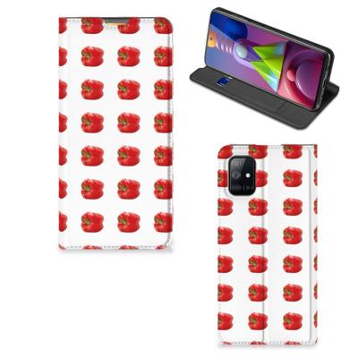 Samsung Galaxy M51 | Flip Style Cover | Paprika Red