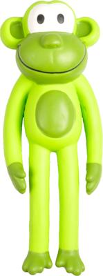 Hondenspeelgoed Latex Aapje - 16 cm 6 x 4.5 x 16 cm Flamingo Multicolor