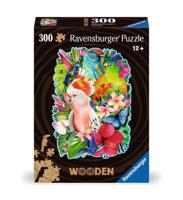 Ravensburger houten puzzel beautiful birds 300 stukjes - thumbnail