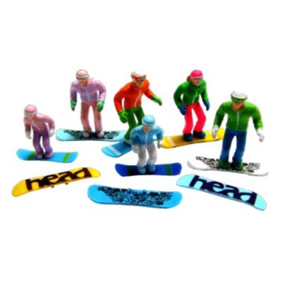 Figuren staand snowboard 6 stuks Jaegerndorfer - Jaegerndorfer Figuren staand snowboard 6 stuks Jaegerndorfer - Jaegerndorfer