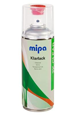 Mipa transparante lakken 2k clear paint spray 400m high gloss