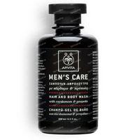 Apivita Men's Care Hair and Body Wash Gel with Cardamon & Propolis 250ml