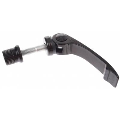 Zadelpen snelspanhendel Ergotec M6 x 45 mm aluminium - zwart Zadelpen snelspanhendel Ergotec M6 x 45 mm aluminium - zwart