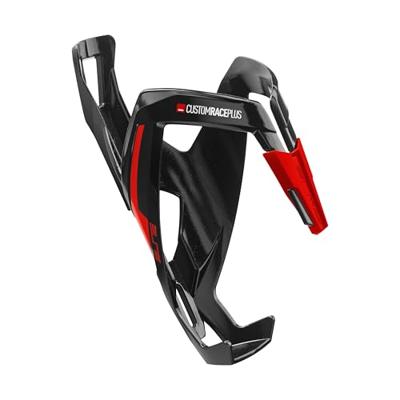 ELITE bidonhouder "custom race plus" mod. 16 bottle cage cu.race plus glossy bl./light red
