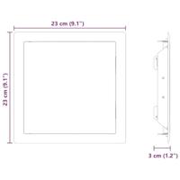Toegangs paneel 2 pcs Wit 20 x 20 cm Staal - thumbnail