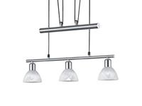 Trio Design hanglampLevisto 3-lichts nikkel - 371010307 - thumbnail