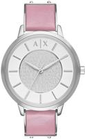 Horlogeband Armani Exchange AX5313 Leder Roze 16mm - thumbnail