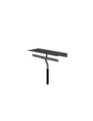 Hotbath &MORE Glaswisser - Geborsteld zwart PVD SHA07MBP