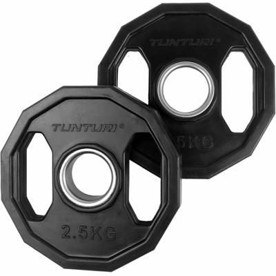 Tunturi Olympische halterschijf l 2 x 2.5 kg