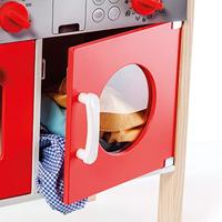 Speelgoedkeuken Moltó 21292 Hout Rood (10 pcs) - thumbnail