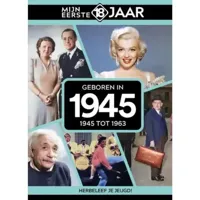 Boek mijn eerste 18 jaar 1945 - thumbnail