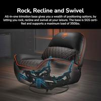 Cougar CGR-OVL-ORB Gaming sofa Zwart - thumbnail