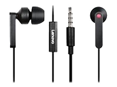 In-ear hoofdtelefoons met micro - inwendig - met bekabeling - 3,5 mm-stekker - voor IdeaPad 3 14; ThinkCentre M90; ThinkEdge SE30; ThinkPad L13 Gen 2; L13 Yoga Gen 2; V50s-07 In-ear hoofdtelefoons met micro - inwendig - met bekabeling - 3,5 mm-stekker - voor IdeaPad 3 14; ThinkCentre M90; ThinkEdge SE30; ThinkPad L13 Gen 2; L13 Yoga Gen 2; V50s-07