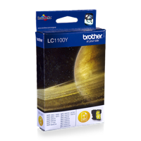 Brother inktcartridge, 325 pagina's, OEM LC-1100Y, geel - thumbnail