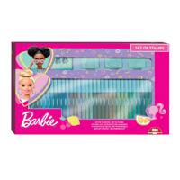 Multiprint Barbie kleurset met stempels, 41dlg. - thumbnail