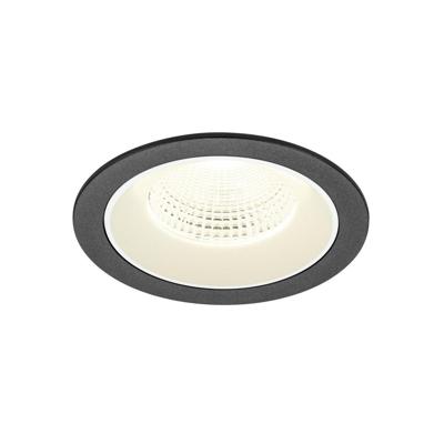 SLV InbouwspotNuminos L zwart/wit 4000K - 55gr - 1009799