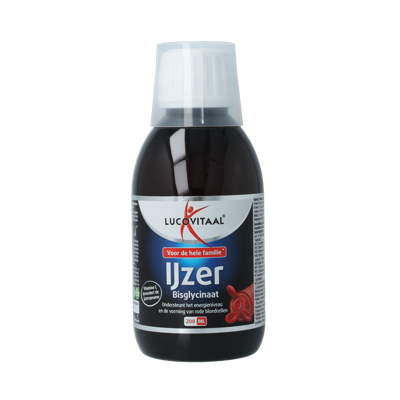 Lucovitaal IJzer bisglycinaat 200 Milliliter Lucovitaal IJzer bisglycinaat 200 Milliliter