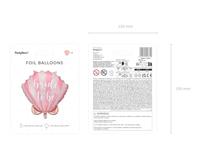 Folieballon Bride To Be Schelp (52x50cm) - thumbnail