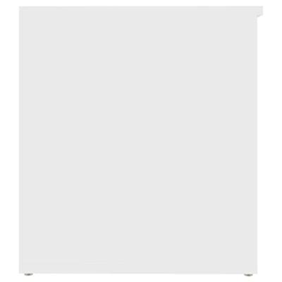 VidaXL Opbergkist 84x42x46 cm bewerkt hout wit