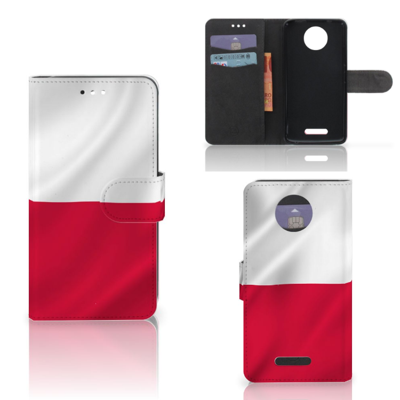 Motorola Moto C Plus Bookstyle Case Polen Motorola Moto C Plus Bookstyle Case Polen