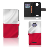 Motorola Moto C Plus Bookstyle Case Polen - thumbnail