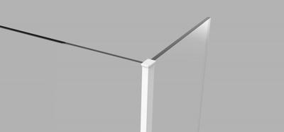 Hoekprofiel Van Rijn ST01 22 x 13 mm Wit