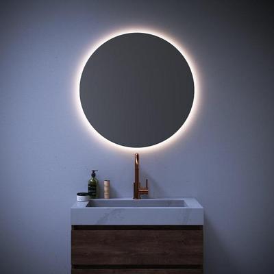 Spiegel Sanitop Rond Eclipse 80 cm Incl LED Verlichting Dimbaar Sanitop