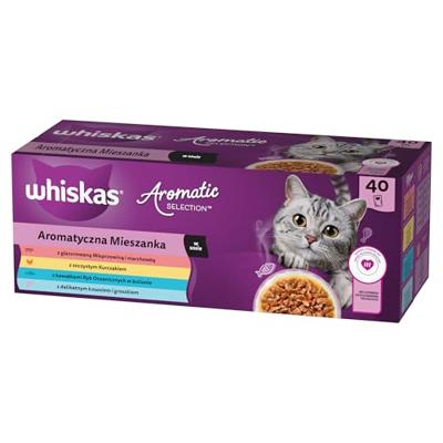 WHISKAS Aromatic selection Mix - nat kattenvoer - 40x85g